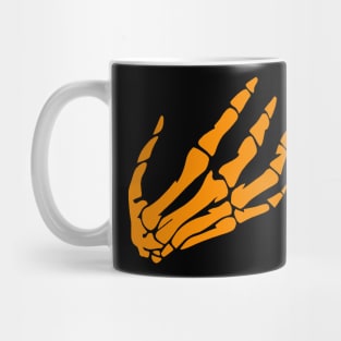 Skeleton Hands Halloween Mug